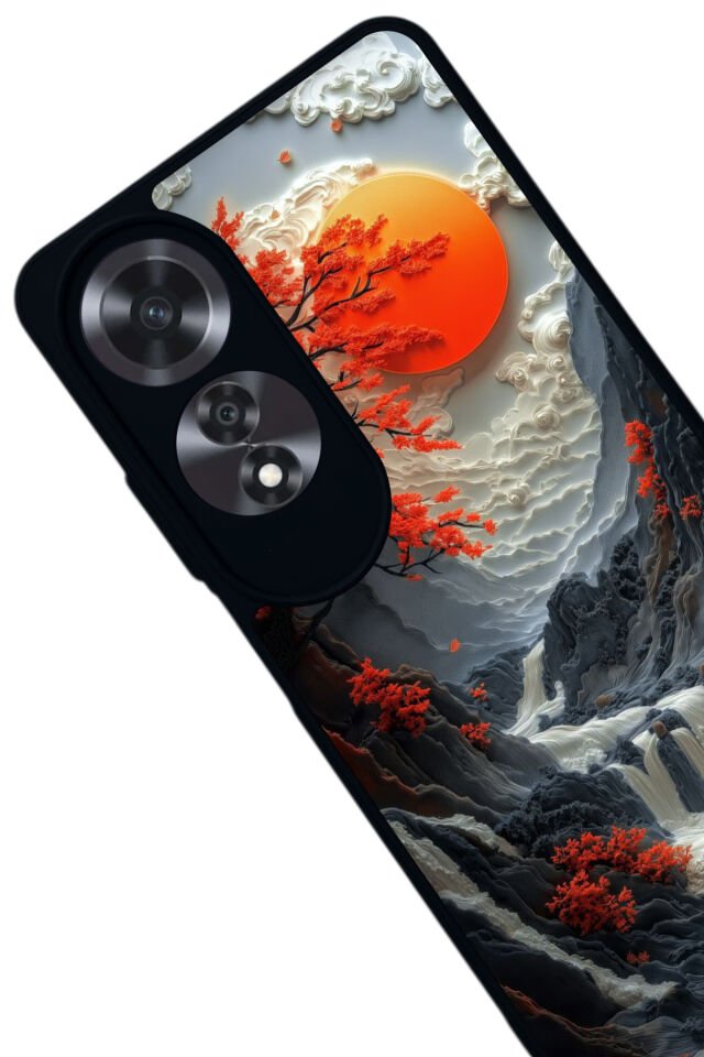 Oppo A60 Mat Siyah uyumlu Kılıf – Yumuşak Silikon, Koruyucu, Şok Emici Kapak