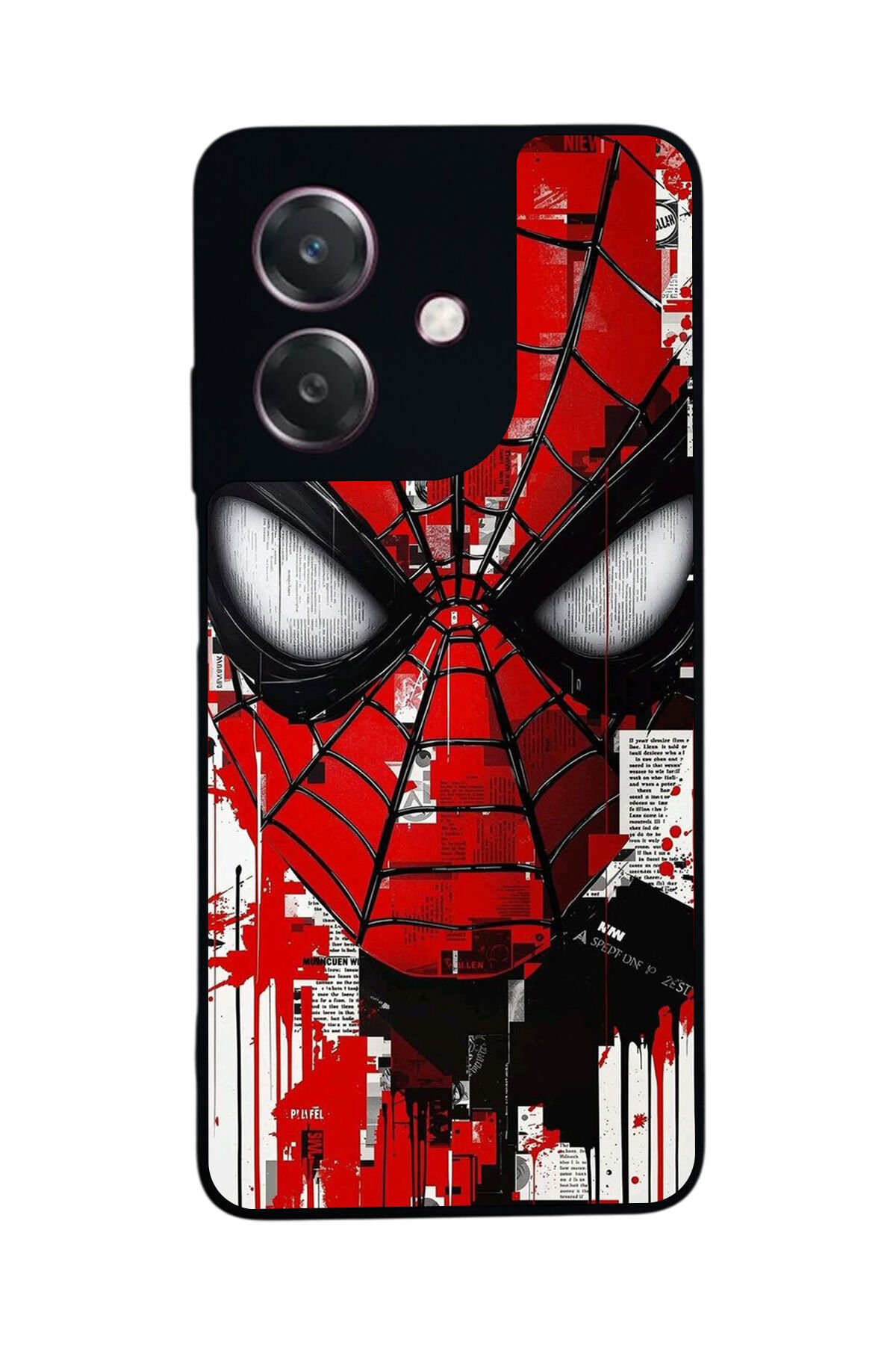 Oppo A3 5G Uyumlu Spider Man ( Örümcek Adam ) Tasarımlı Glossy Premium Kılıf