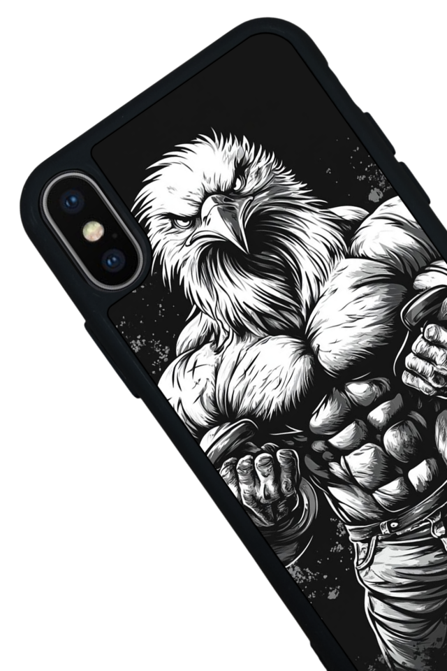 iPhone XS Max Uyumlu Besiktas Tasarımlı Glossy Premium Kılıf