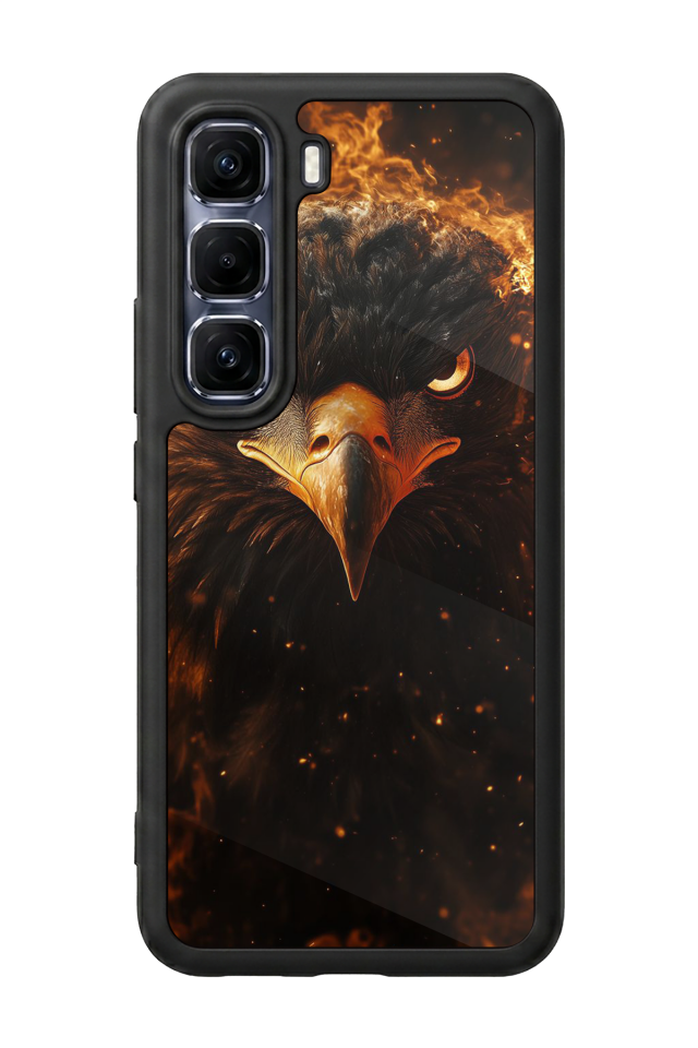 Infinix Hot 60 Pro Plus Uyumlu Besiktas Tasarımlı Glossy Premium Kılıf