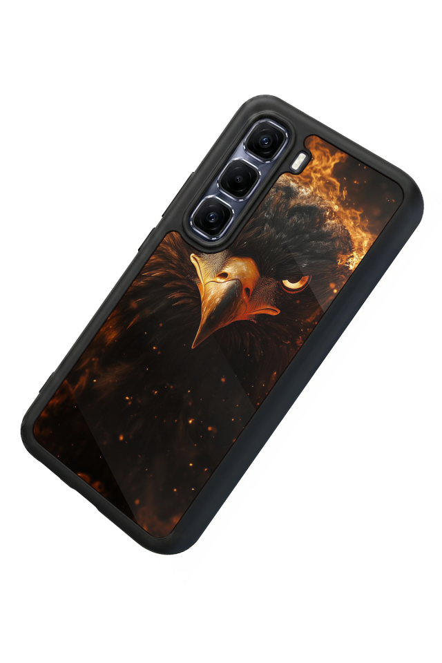 Infinix Hot 60 Pro Plus Uyumlu Besiktas Tasarımlı Glossy Premium Kılıf