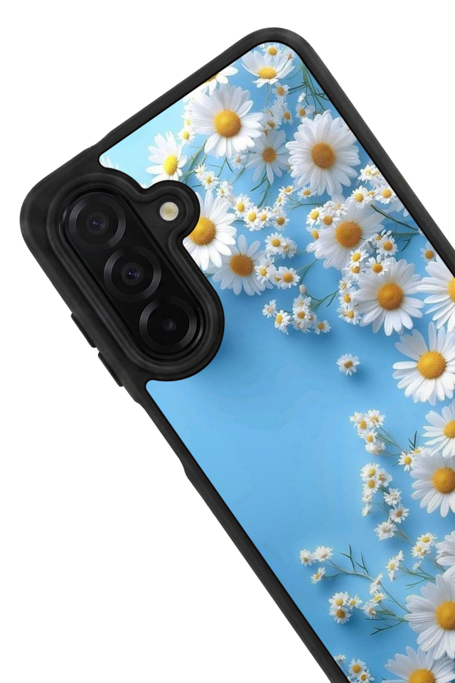Samsung Galaxy A36 Uyumlu Cicek Tasarımlı Glossy Premium Kılıf