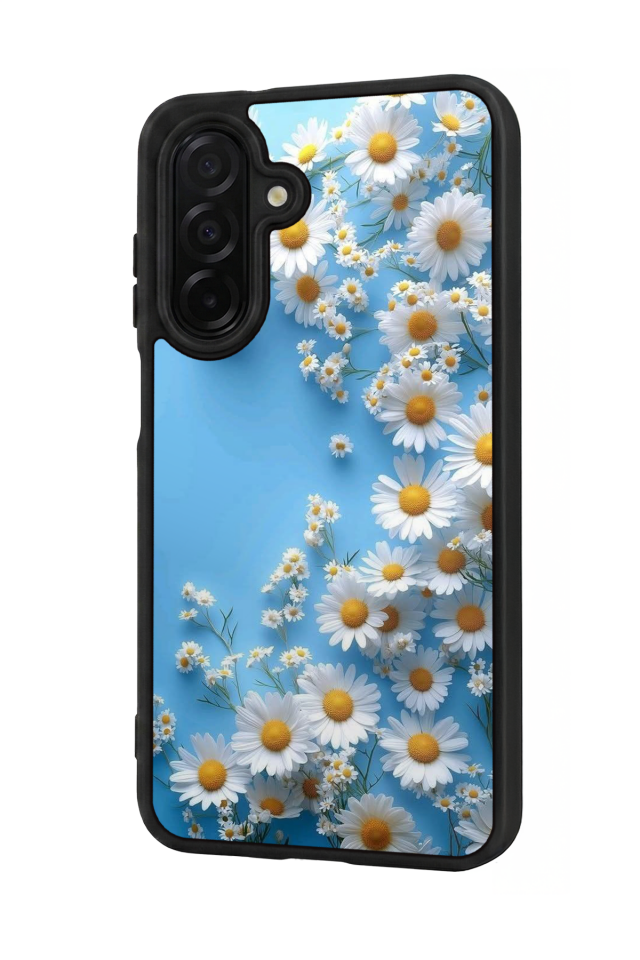 Samsung Galaxy A36 Uyumlu Cicek Tasarımlı Glossy Premium Kılıf