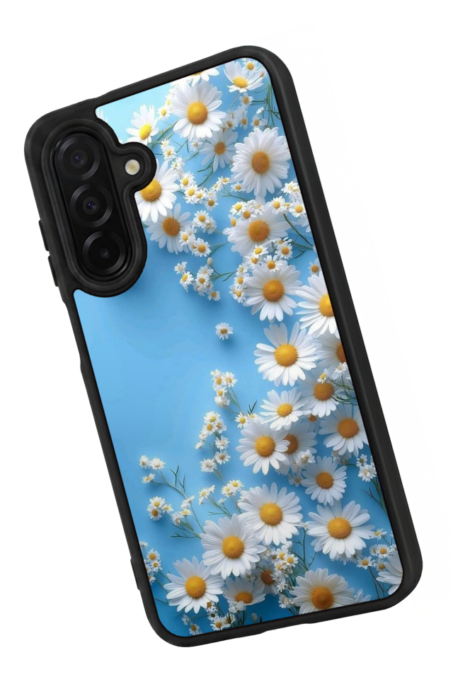 Samsung Galaxy A36 Uyumlu Cicek Tasarımlı Glossy Premium Kılıf