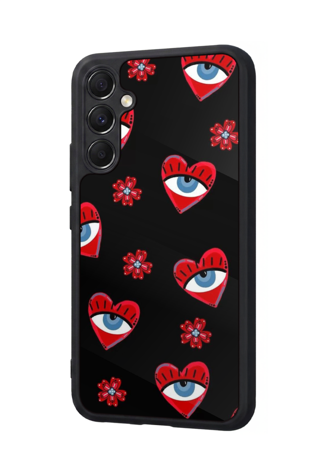 Samsung Galaxy A34 Uyumlu Göz Tasarımlı Glossy Premium Kılıf