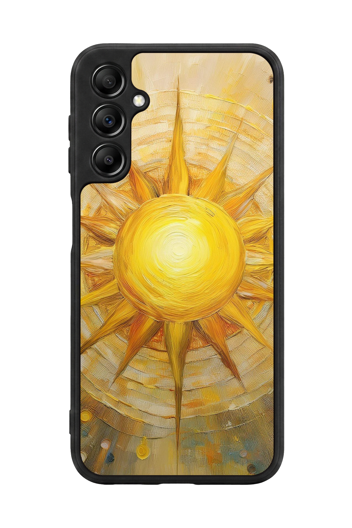 Samsung Galaxy A14 Uyumlu Güneş Tasarımlı Glossy Premium Kılıf