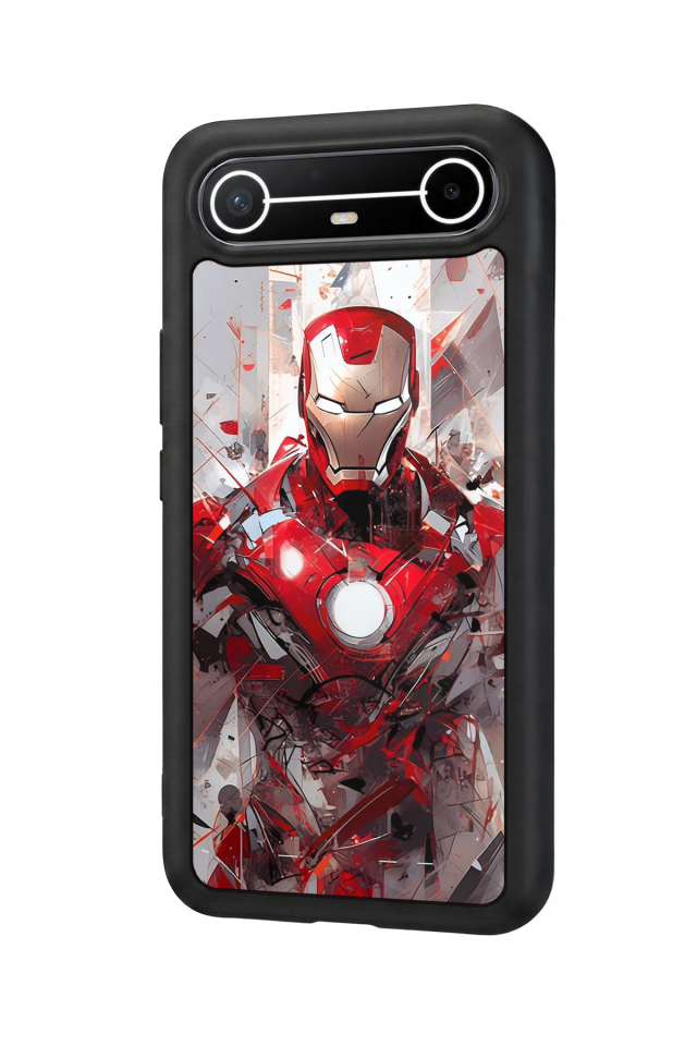 Tecno Spark Slim 5G Uyumlu Iron Man ( Demir Adam ) Tasarımlı Glossy Premium Kılıf
