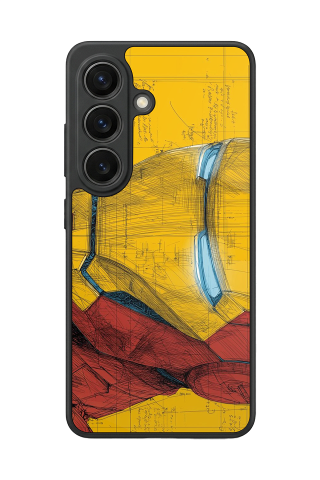 Samsung Galaxy S26 Uyumlu  Iron Man ( Demir Adam ) Tasarımlı Glossy Premium Kılıf