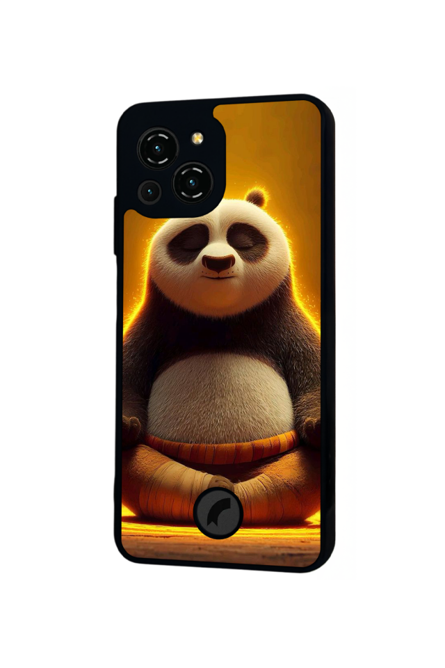 Reeder S23 Pro Max Uyumlu Kung Fu Panda Tasarımlı Glossy Premium Kılıf