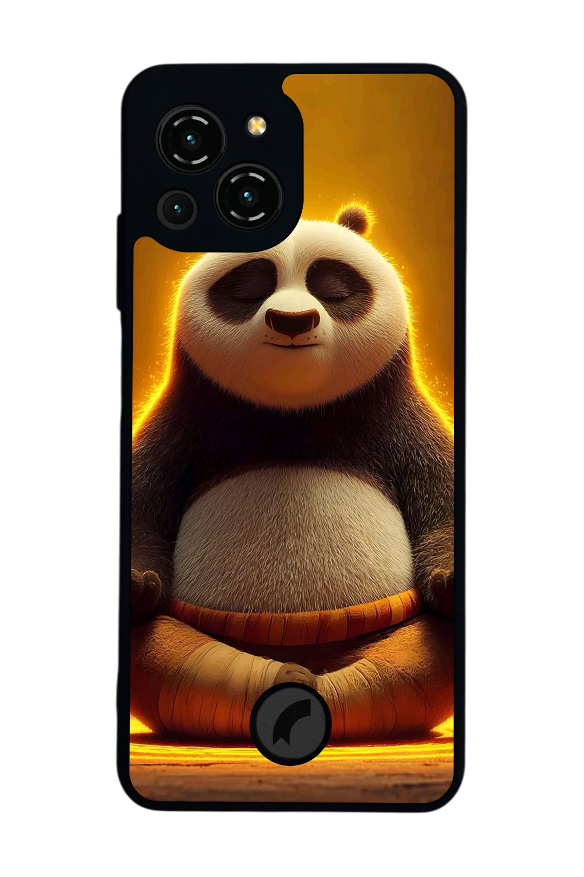 Reeder S23 Pro Max Uyumlu Kung Fu Panda Tasarımlı Glossy Premium Kılıf
