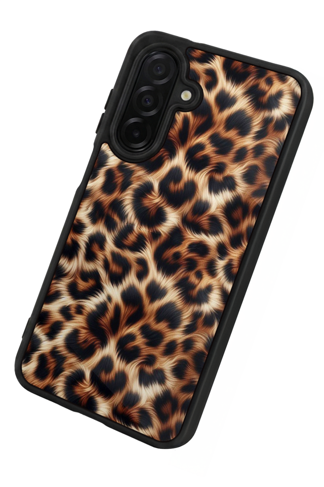 Samsung Galaxy A26 Uyumlu Leopar Tasarımlı Glossy Premium Kılıf