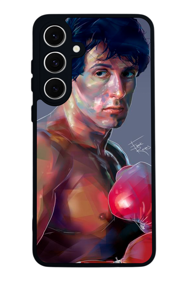 Samsung Galaxy S24 FE Uyumlu Rocky Tasarımlı Glossy Premium Kılıf