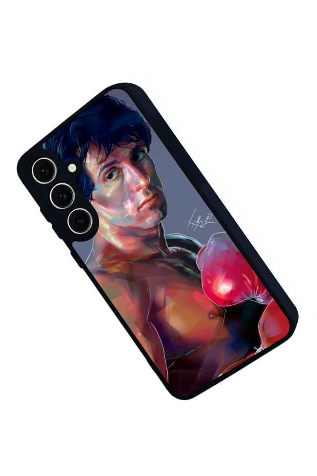 Samsung Galaxy S24 FE Uyumlu Rocky Tasarımlı Glossy Premium Kılıf