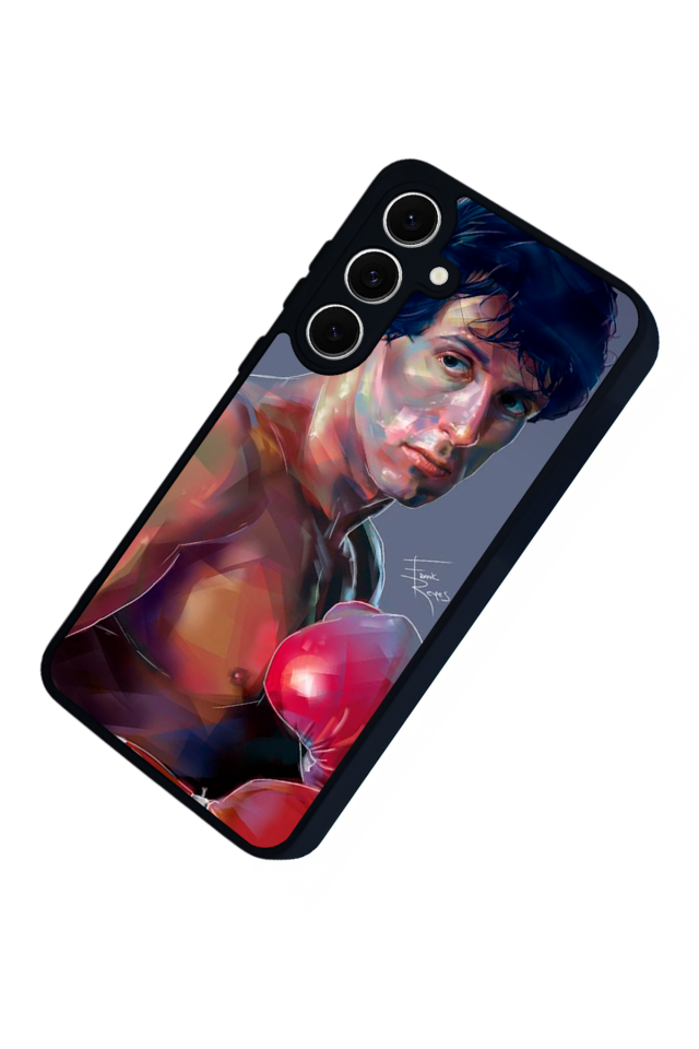 Samsung Galaxy S24 FE Uyumlu Rocky Tasarımlı Glossy Premium Kılıf