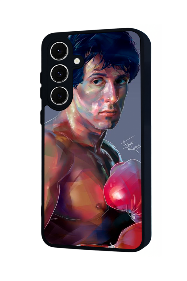 Samsung Galaxy S24 FE Uyumlu Rocky Tasarımlı Glossy Premium Kılıf