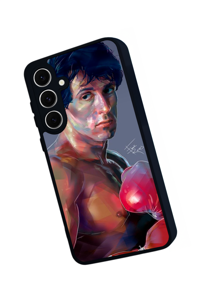 Samsung Galaxy S24 FE Uyumlu Rocky Tasarımlı Glossy Premium Kılıf