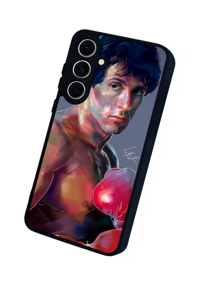 Samsung Galaxy S24 FE Uyumlu Rocky Tasarımlı Glossy Premium Kılıf