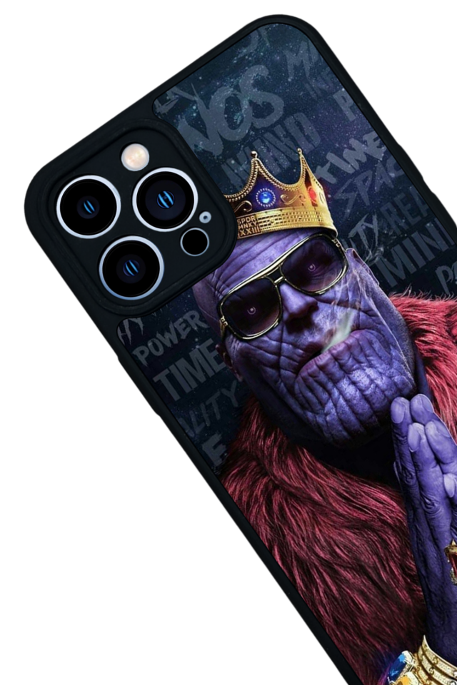 iPhone 13 Pro Max Uyumlu Thanos Tasarımlı Glossy Premium Kılıf