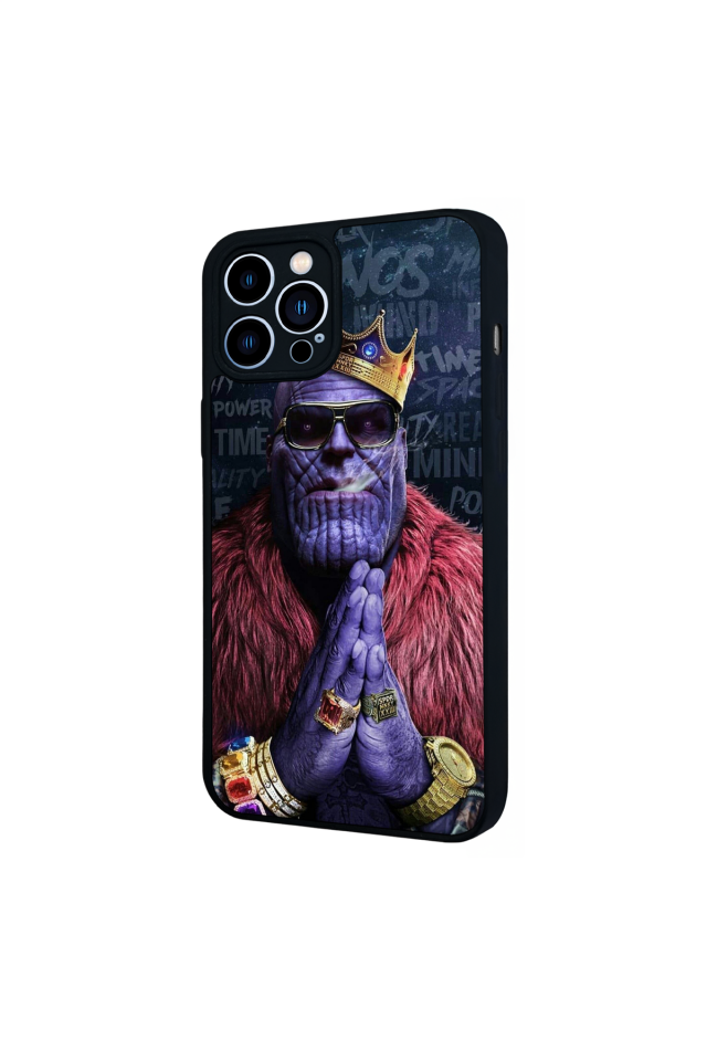 iPhone 13 Pro Max Uyumlu Thanos Tasarımlı Glossy Premium Kılıf
