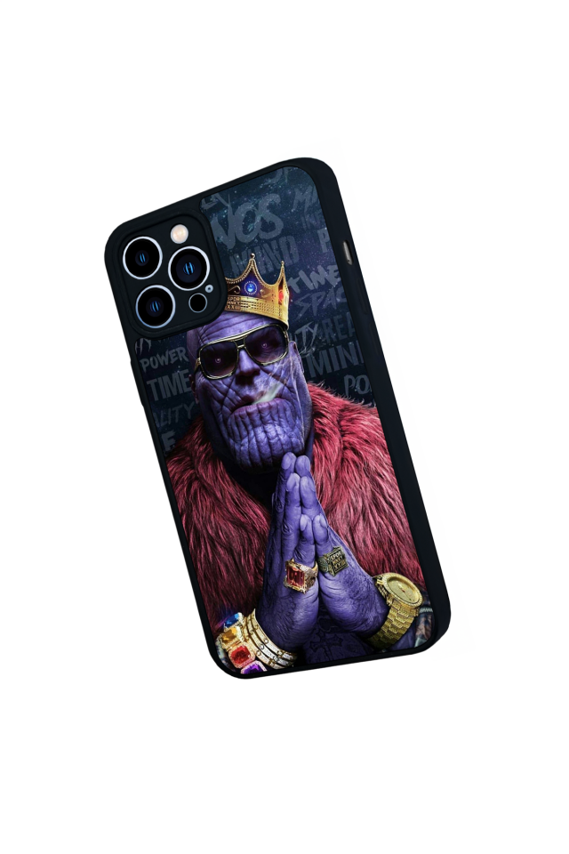 iPhone 13 Pro Max Uyumlu Thanos Tasarımlı Glossy Premium Kılıf