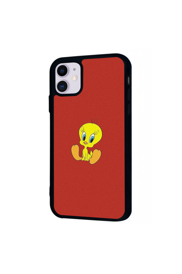 iPhone 11 Uyumlu Tweety Tasarımlı Glossy Premium Kılıf