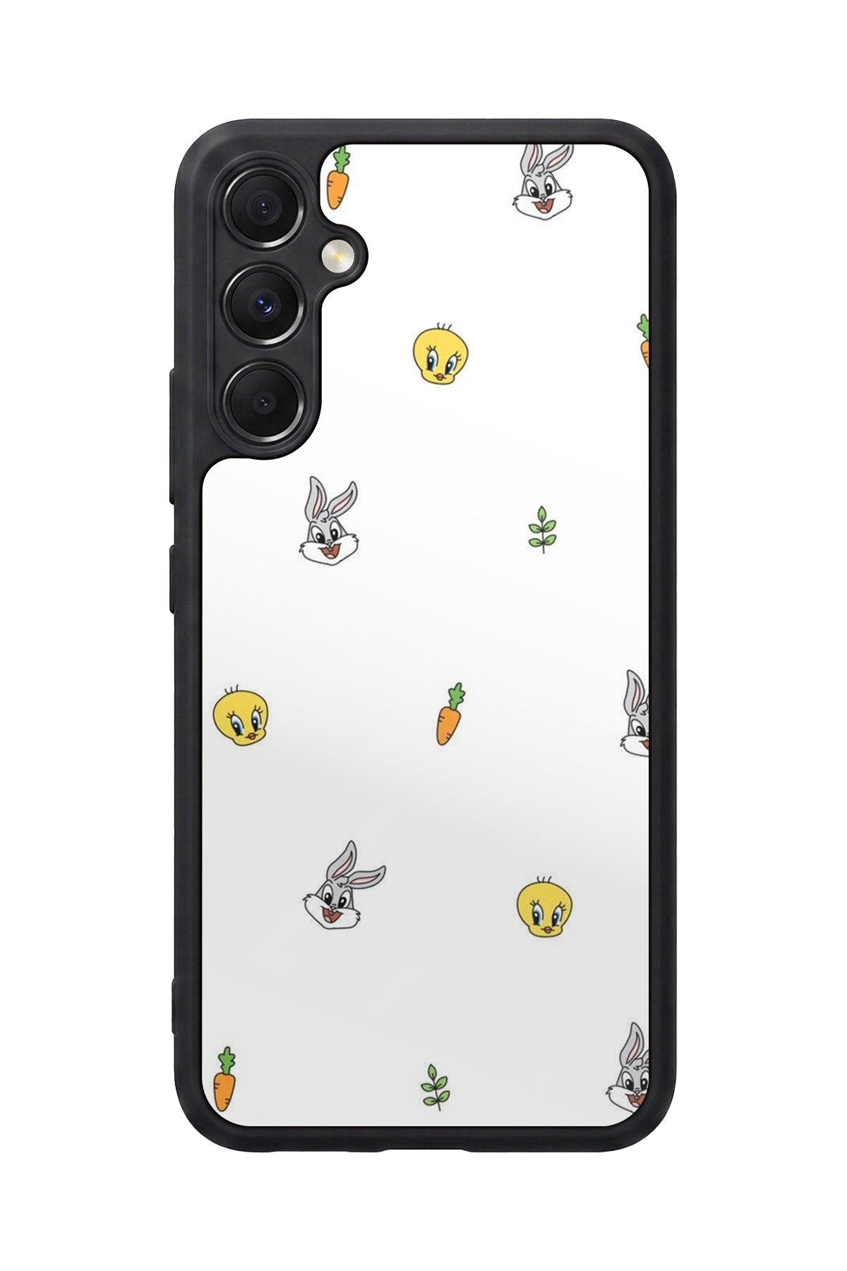 Samsung Galaxy M34 Uyumlu Tweety Tasarımlı Glossy Premium Kılıf