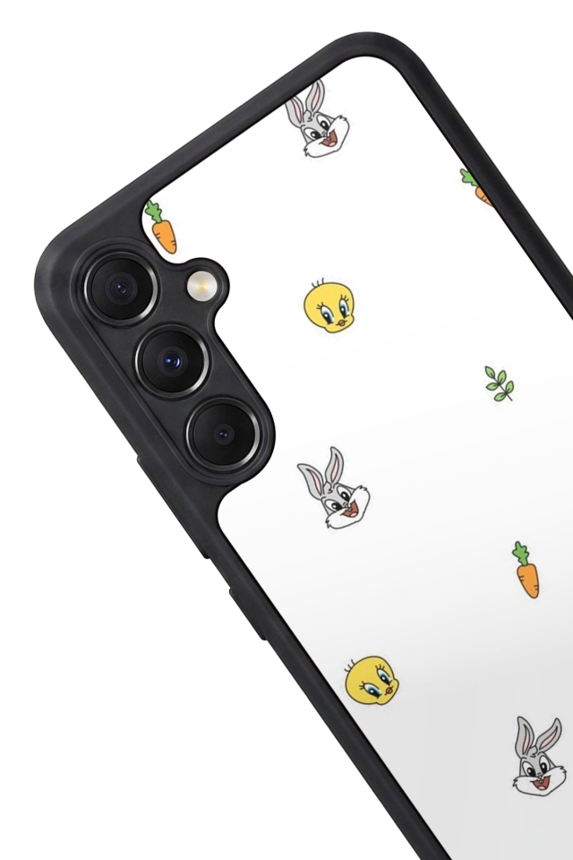Samsung Galaxy M34 Uyumlu Tweety Tasarımlı Glossy Premium Kılıf