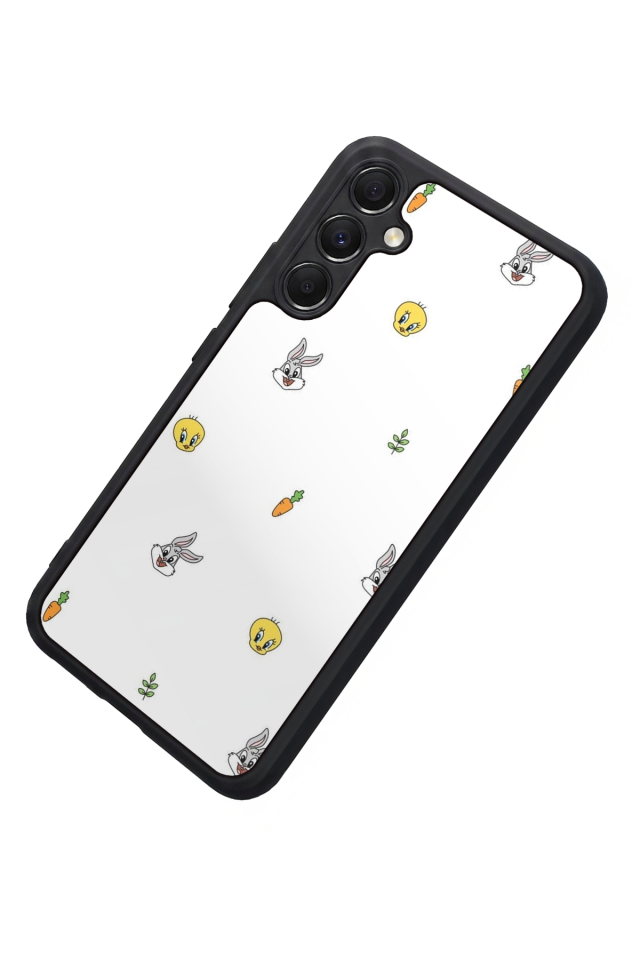 Samsung Galaxy M34 Uyumlu Tweety Tasarımlı Glossy Premium Kılıf