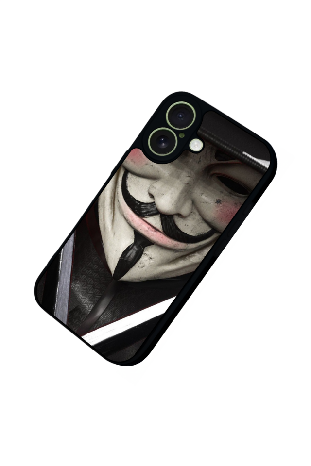 iPhone 17 Uyumlu Vendetta Tasarımlı Glossy Premium Kılıf