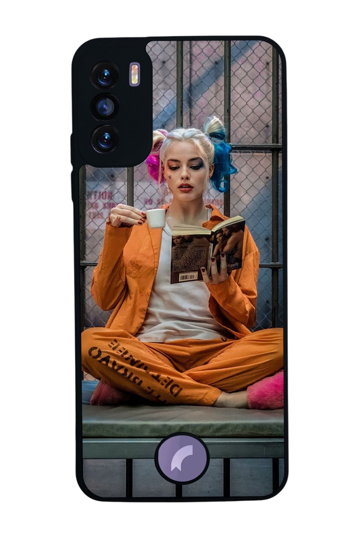 Reeder S19 Max Pro S Uyumlu HarleyQueen Tasarımlı Glossy Premium Kılıf