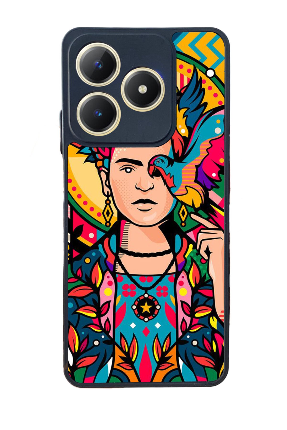 Realme C63 Mat Uyumlu Siyah Kılıf – Yumuşak Silikon, Koruyucu, Şok Emici Kapak