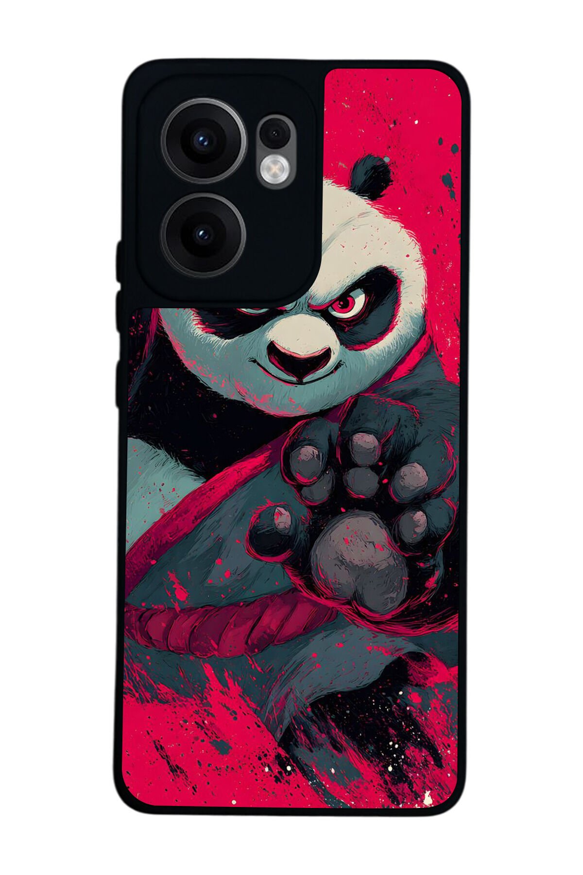 Oppo Reno 13F Uyumlu Kung Fu Panda Tasarımlı Glossy Premium Kılıf