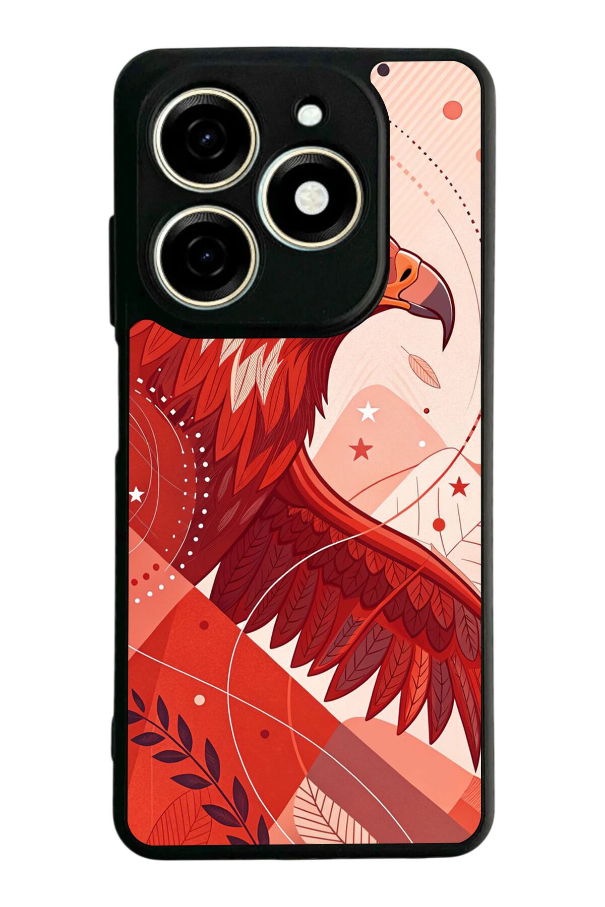 Infınıx Smart 8 Pro Uyumlu Besiktas Tasarımlı Glossy Premium Kılıf