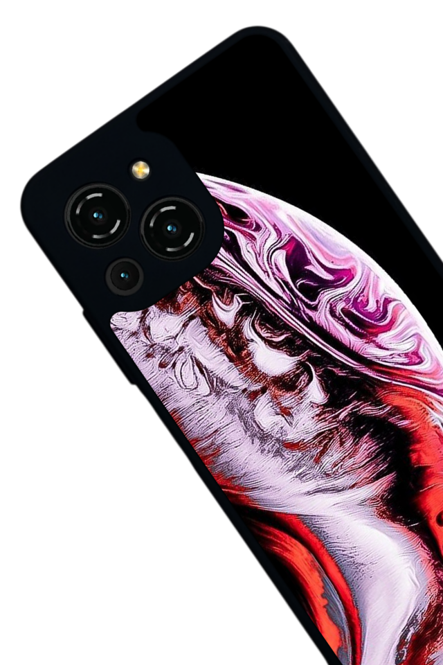 Reeder S23 Pro Max Uyumlu Ay Tasarımlı Glossy Premium Kılıf