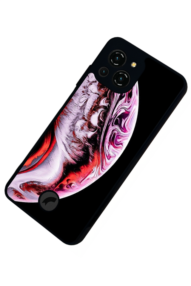 Reeder S23 Pro Max Uyumlu Ay Tasarımlı Glossy Premium Kılıf