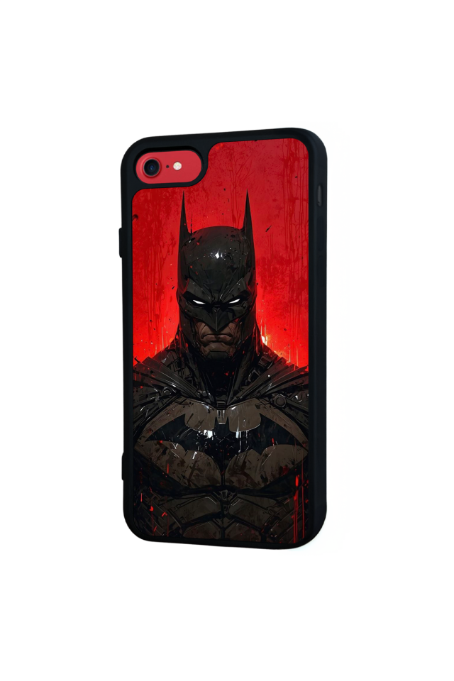 iPhone SE Uyumlu Batman Tasarımlı Glossy Premium Kılıf