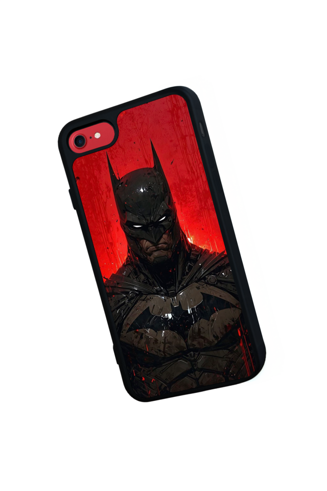 iPhone SE Uyumlu Batman Tasarımlı Glossy Premium Kılıf