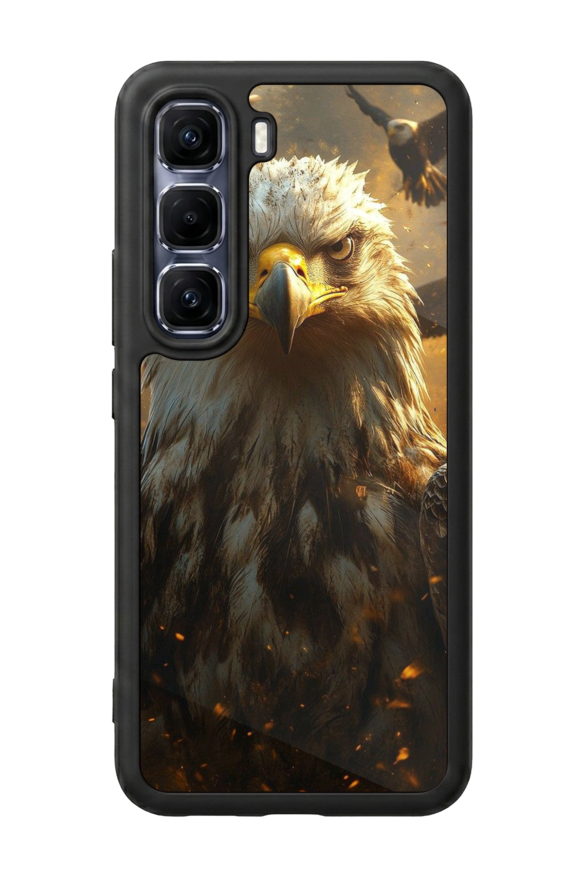 Infinix Hot 60 Pro Plus Uyumlu Besiktas Tasarımlı Glossy Premium Kılıf