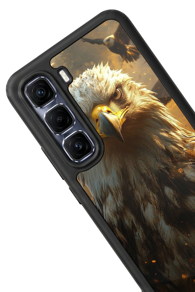 Infinix Hot 60 Pro Plus Uyumlu Besiktas Tasarımlı Glossy Premium Kılıf