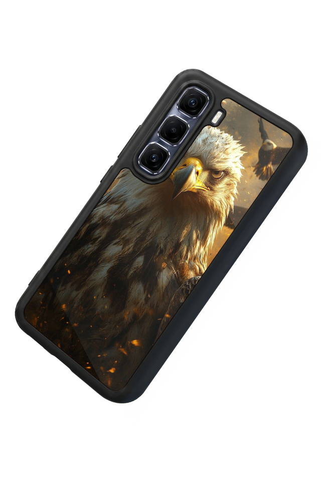 Infinix Hot 60 Pro Plus Uyumlu Besiktas Tasarımlı Glossy Premium Kılıf