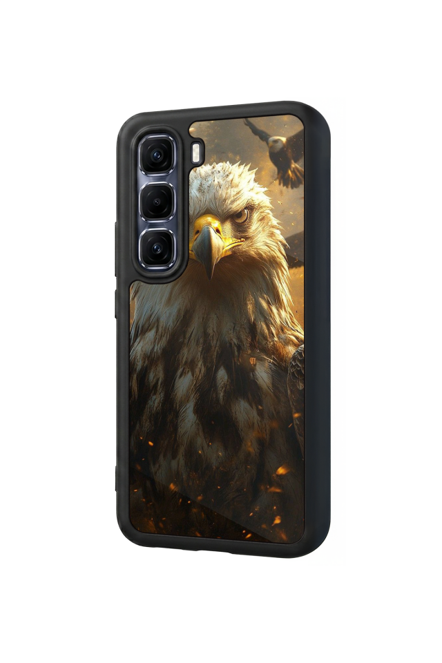 Infinix Hot 60 Pro Plus Uyumlu Besiktas Tasarımlı Glossy Premium Kılıf