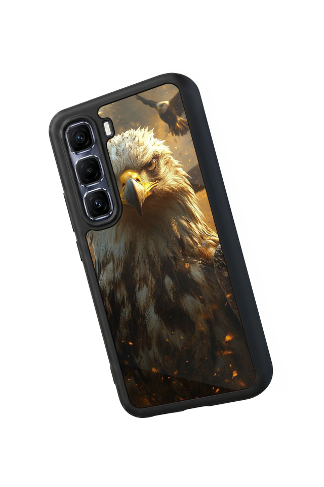 Infinix Hot 60 Pro Plus Uyumlu Besiktas Tasarımlı Glossy Premium Kılıf