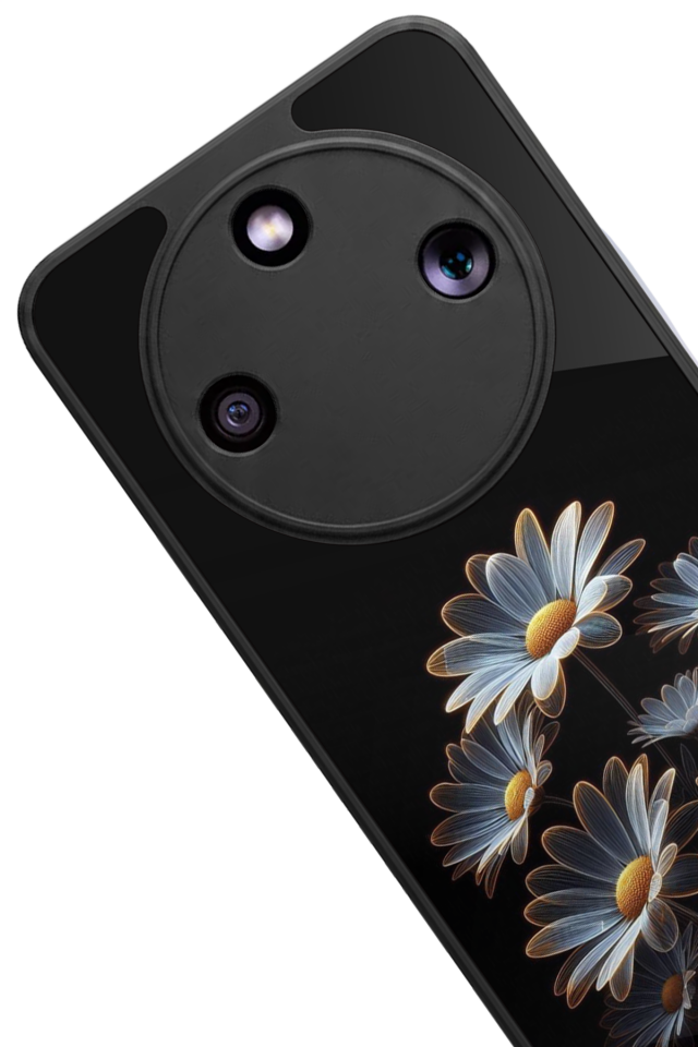 Honor Magic 8 Lite Uyumlu Cicek Tasarımlı Glossy Premium Kılıf
