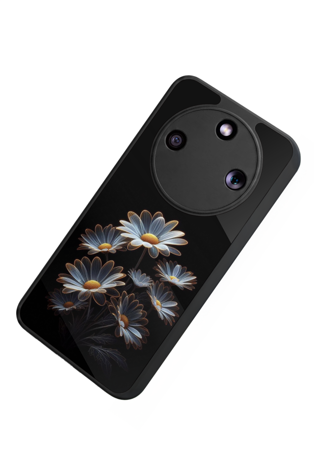 Honor Magic 8 Lite Uyumlu Cicek Tasarımlı Glossy Premium Kılıf