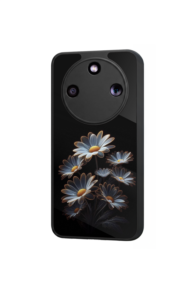 Honor Magic 8 Lite Uyumlu Cicek Tasarımlı Glossy Premium Kılıf
