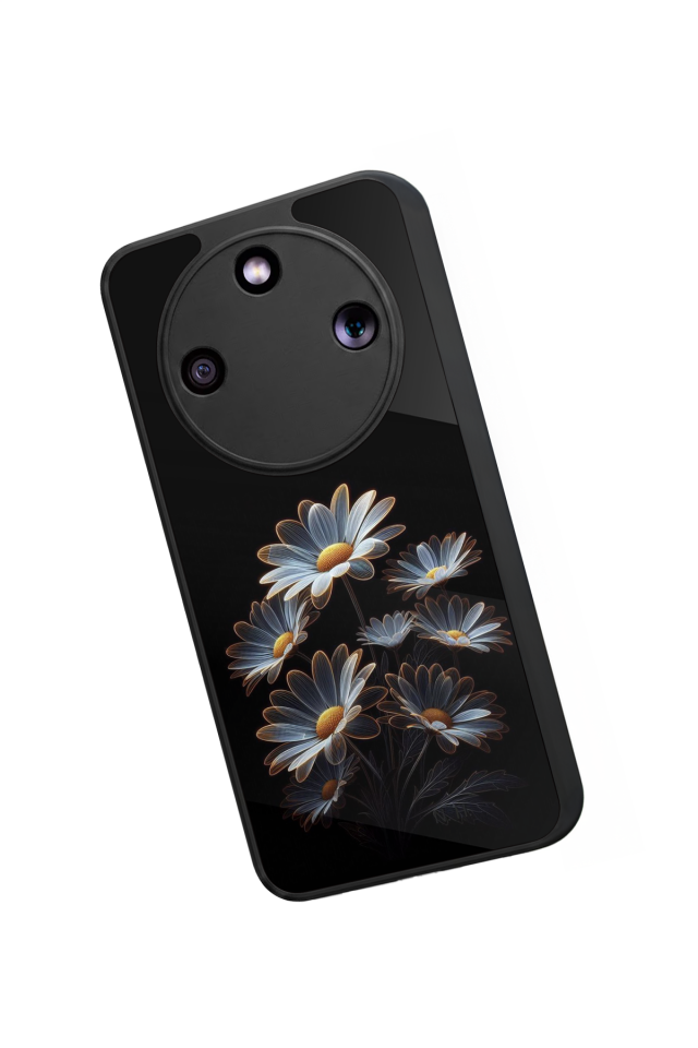 Honor Magic 8 Lite Uyumlu Cicek Tasarımlı Glossy Premium Kılıf
