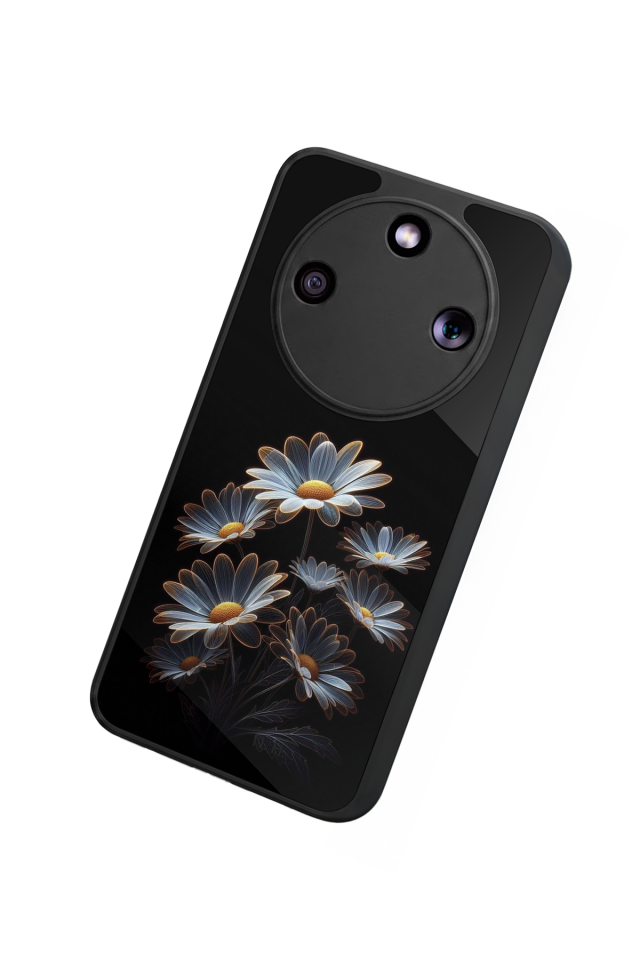 Honor Magic 8 Lite Uyumlu Cicek Tasarımlı Glossy Premium Kılıf