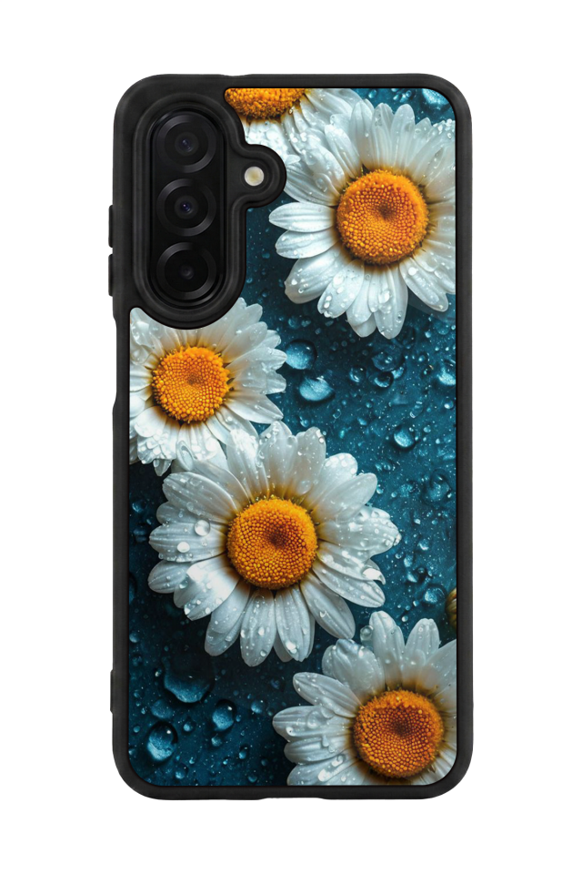 Samsung Galaxy A36 Uyumlu Cicek Tasarımlı Glossy Premium Kılıf