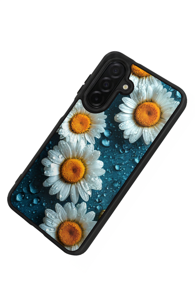 Samsung Galaxy A36 Uyumlu Cicek Tasarımlı Glossy Premium Kılıf