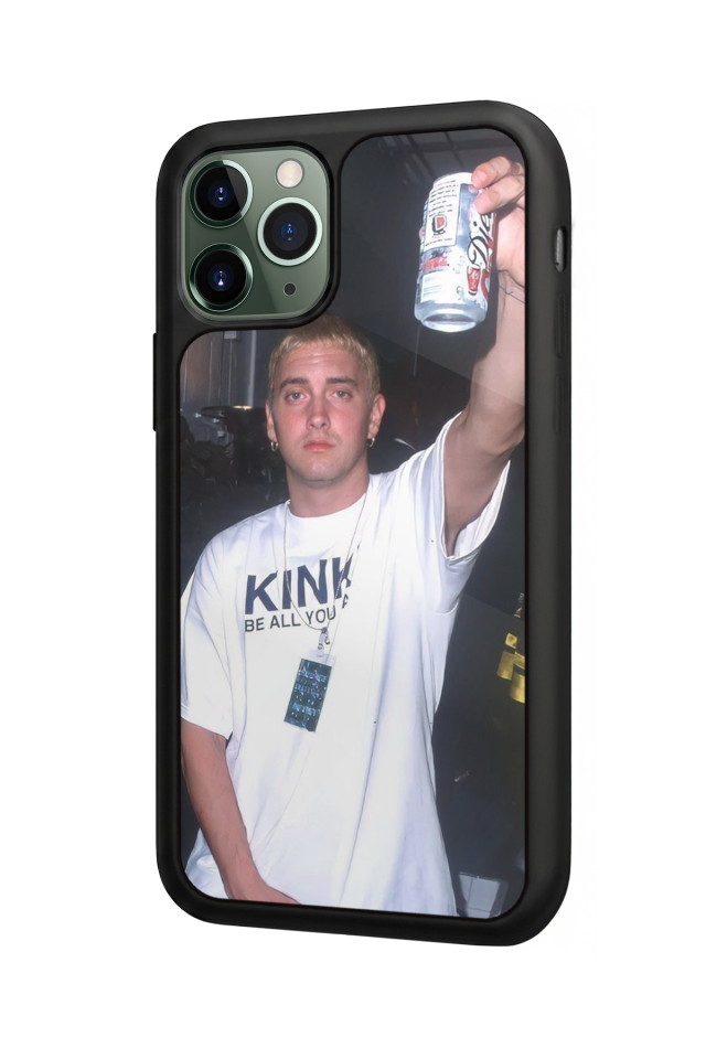 iPhone 11 Pro Uyumlu Eminem Tasarımlı Glossy Premium Kılıf